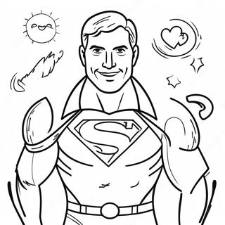 Super Dad Coloring Page 26703-21566