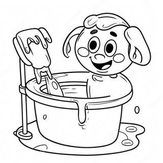 Hand Washing Coloring Pages