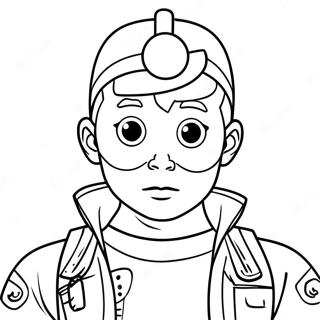 Prodigy Character Adventure Coloring Page 2672-2238