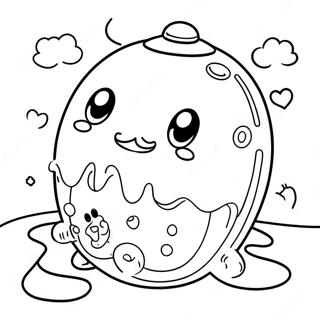 Tamagotchi Coloring Pages