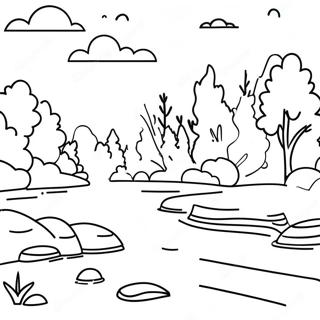 River Coloring Pages