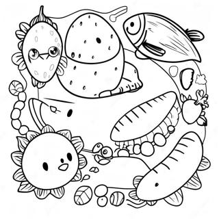 Food Chain Coloring Pages