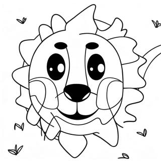 Sun And Moon Fnaf Coloring Page 26863-21692