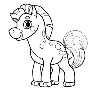 Vini Jr Coloring Pages