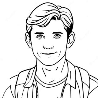 Tom Holland Coloring Pages