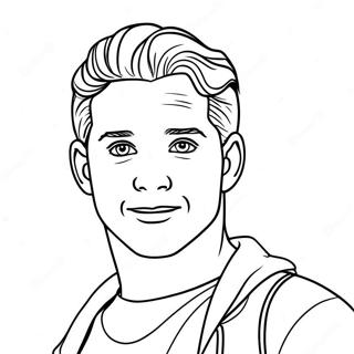 Tom Holland Coloring Page 26913-21738