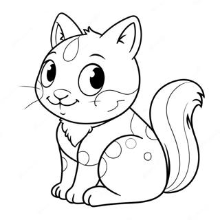 Anime Animals Coloring Pages