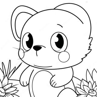 Anime Animals Coloring Page 26923-21743