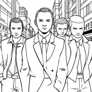 Tokyo Revengers Coloring Page 26933-21752