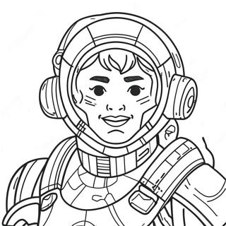 Apex Legends Character Coloring Page 26944-21761