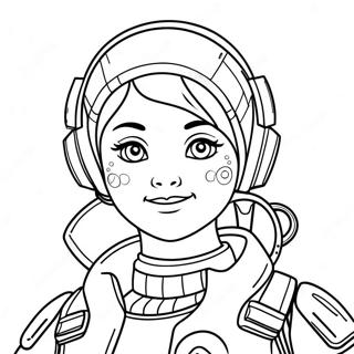 Apex Legends Character Coloring Page 26944-21763