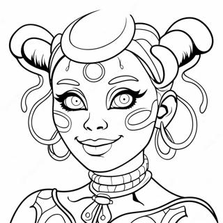 Ballora Coloring Pages