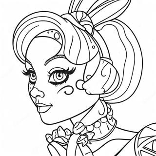 Ballora Coloring Page 27043-21836