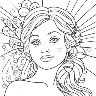 Positive Self Talk Coloring Pages