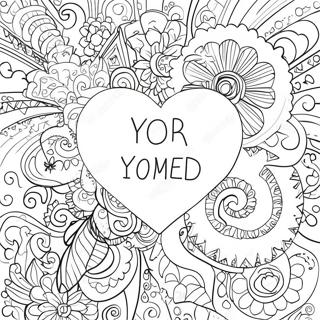 Encouraging Words Coloring Page 27094-21881