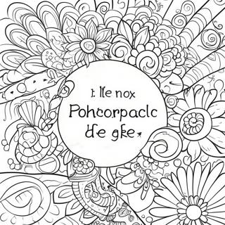 Encouraging Words Coloring Page 27094-21884