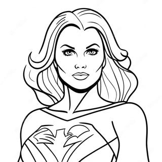 Superhero Tv Woman Coloring Page 27104-21887