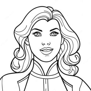 Superhero Tv Woman Coloring Page 27104-21888