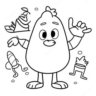 Gonoodle Coloring Page 27113-21892