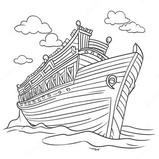 Noah's Ark Coloring Pages