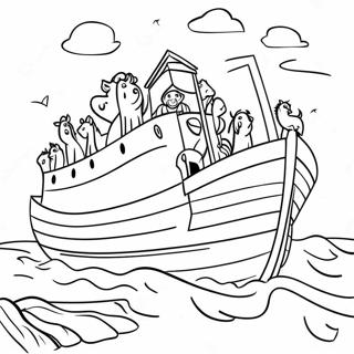 Noah S Ark Coloring Page 2711-2270