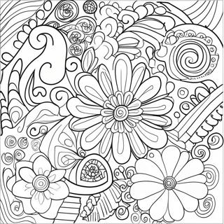 Colorful Patterns For Autistic Children Coloring Page 27124-21905