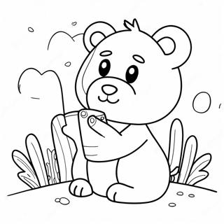 I Miss You Cute Animals Coloring Page 27144-21921