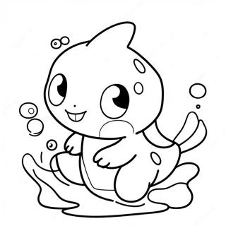 Water Pokemon Coloring Pages