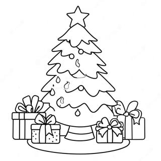 Aesthetic Christmas Coloring Pages