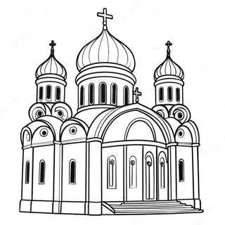 Orthodox Church Coloring Page 27213-21974