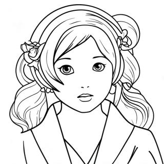 Giyu Tomioka Coloring Pages