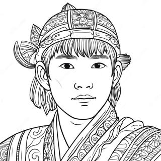 Giyu Tomioka Coloring Page 27233-21994