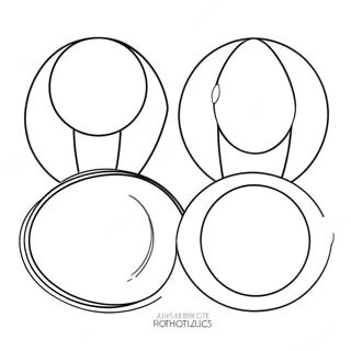 Oval Coloring Pages