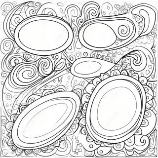 Oval Shapes Coloring Page 27253-22010