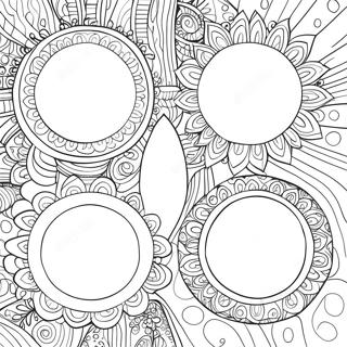 Oval Shapes Coloring Page 27253-22011