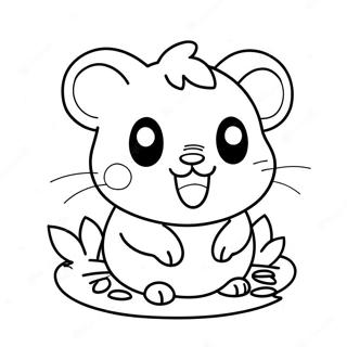 Hamtaro Coloring Page 27283-22030