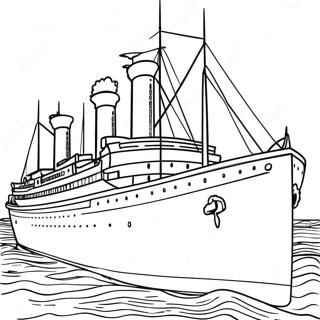 Britannic Coloring Pages