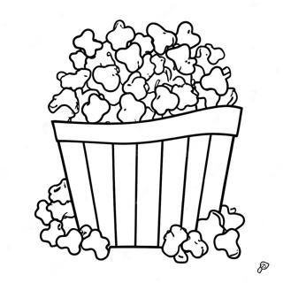 Popcorn Coloring Page 2731-2295