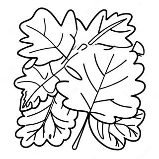 Kids Fall Coloring Pages