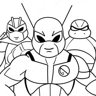 Rise Of The Tmnt Coloring Pages