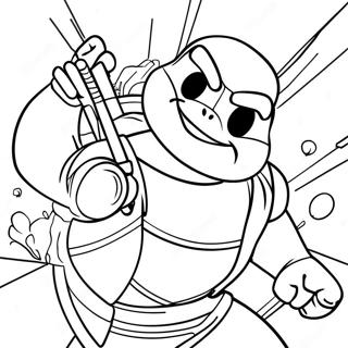 Rise Of The Tmnt Coloring Page 27353-22086