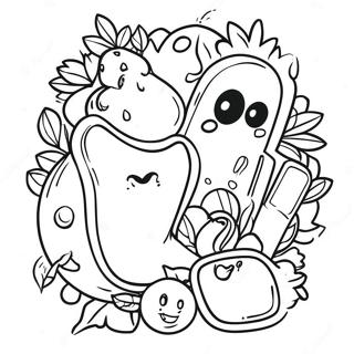 Chill Stoner Vibes Coloring Page 27464-22169