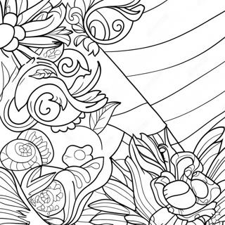 Cuba Flag Coloring Page 27503-22194