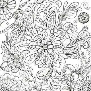 Traditional Russian Folk Art Coloring Page 27564-22260