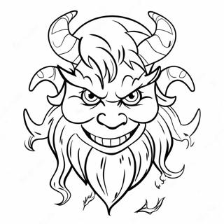 Krampus Coloring Page 27593-22270