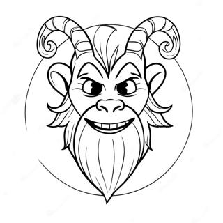 Krampus Coloring Page 27593-22271