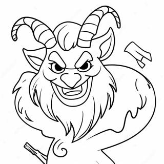 Krampus Coloring Page 27593-22272