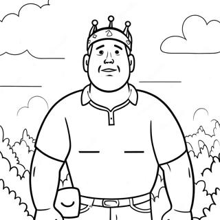 King Of The Hill Coloring Pages