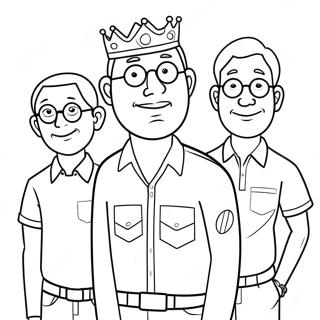 King Of The Hill Coloring Pages