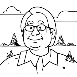 Hilarious King Of The Hill Characters Coloring Page 27604-22280